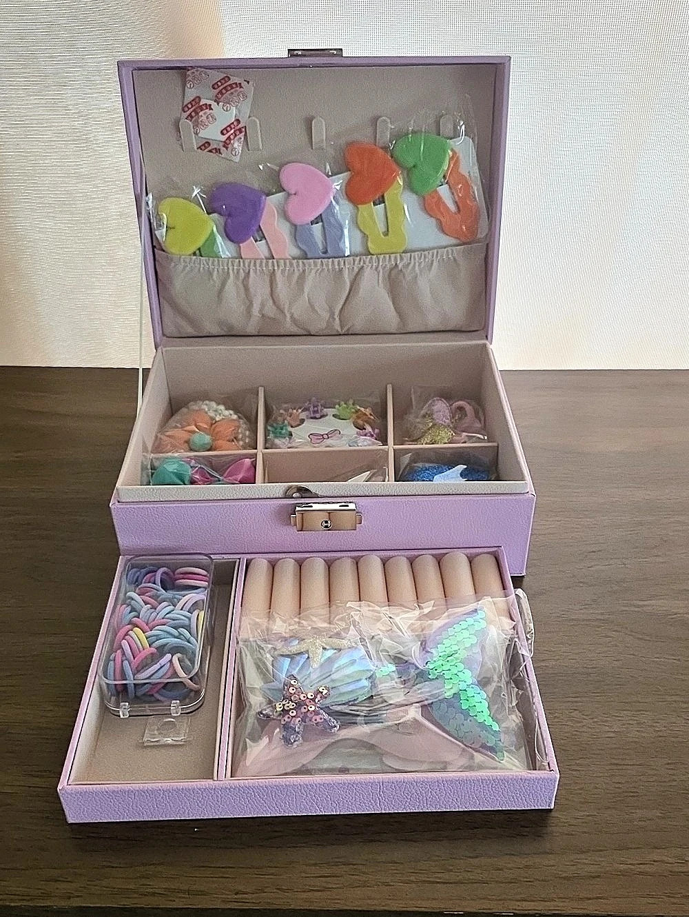 Unicorn Hair Accessories Storage Box